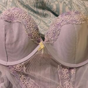 Victoria's Secret Lavender Lace Bra